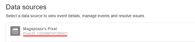 where to get facebook pixel id