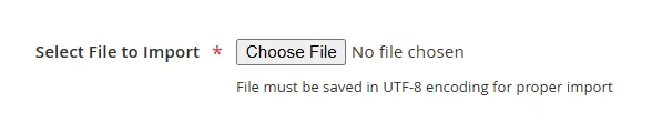 choose file