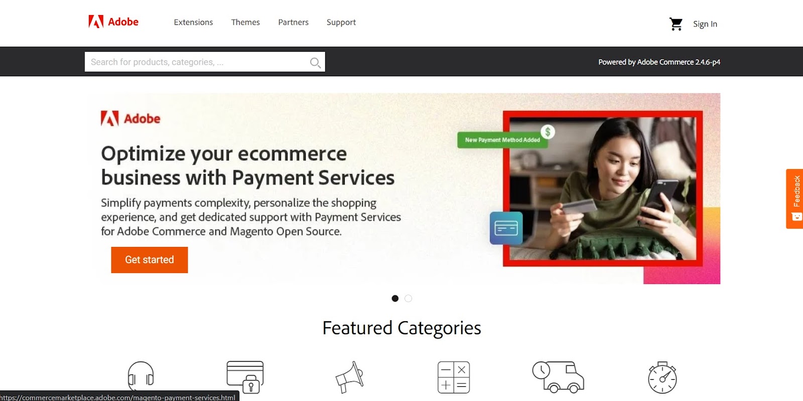 Download on Magento marketplace