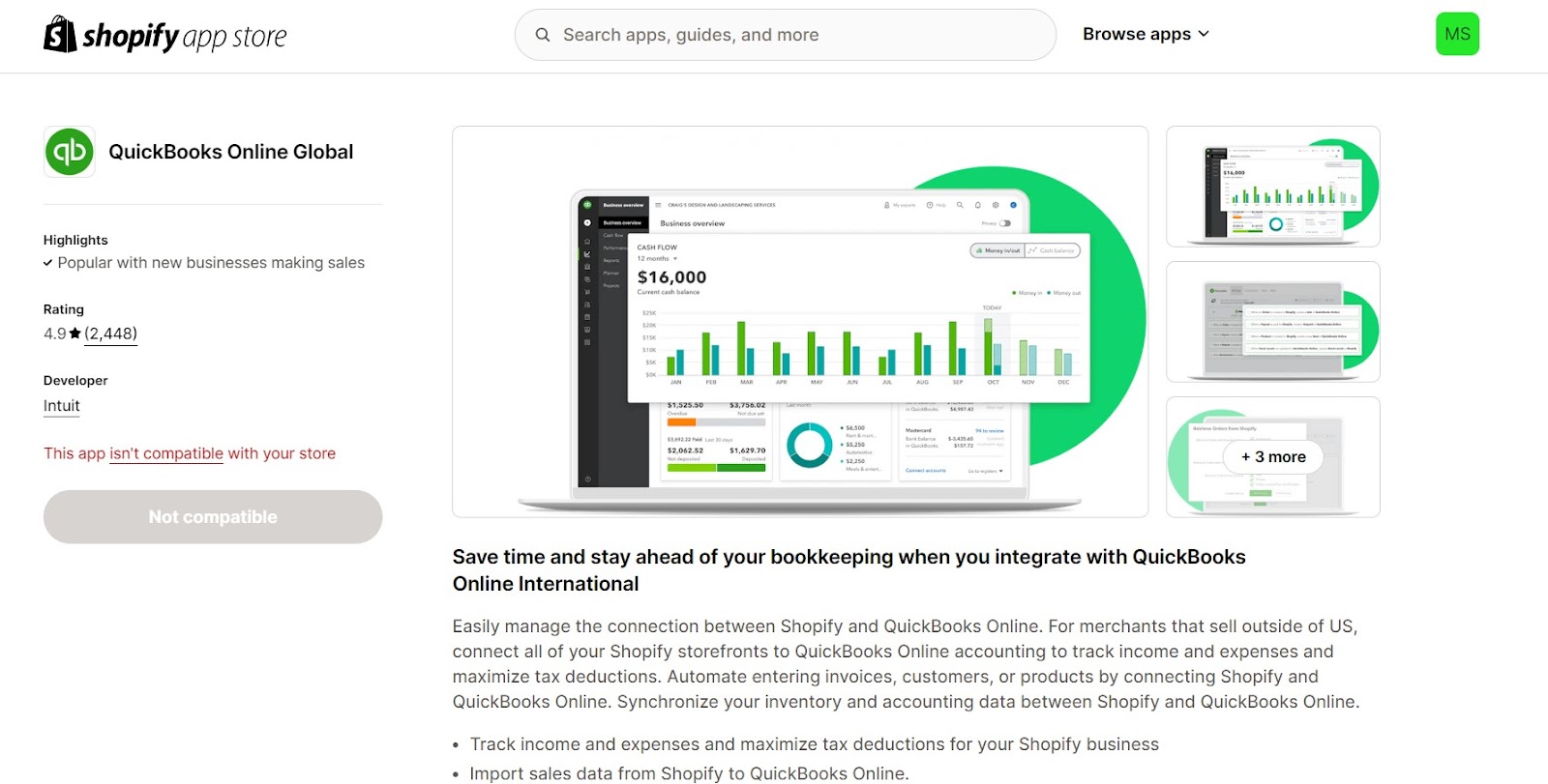 QuickBooks Online Global