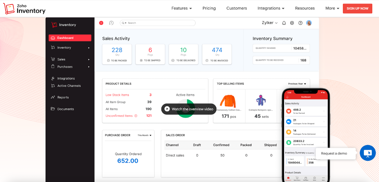 Zoho Inventory