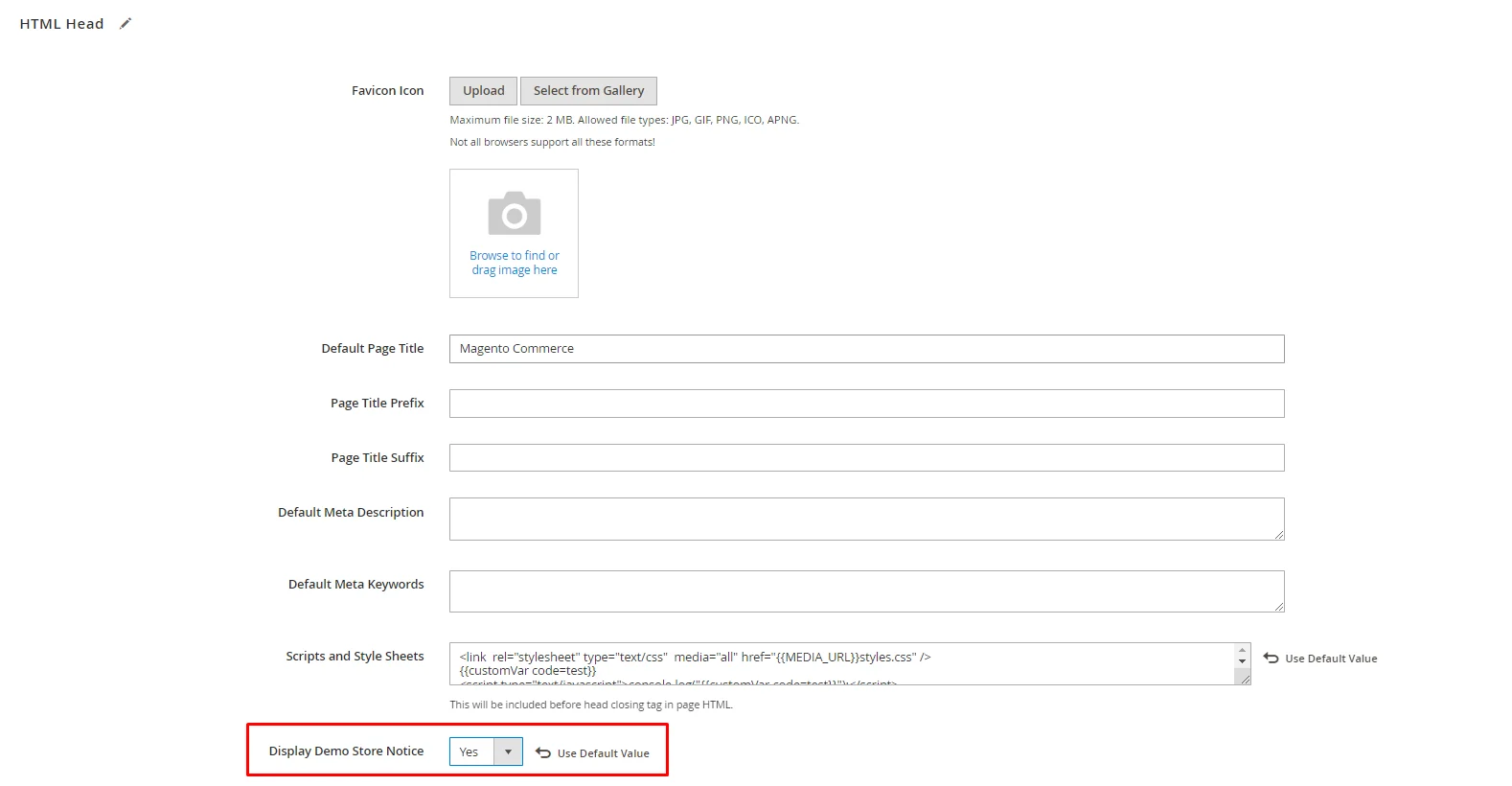 enable-demo-store-notice
