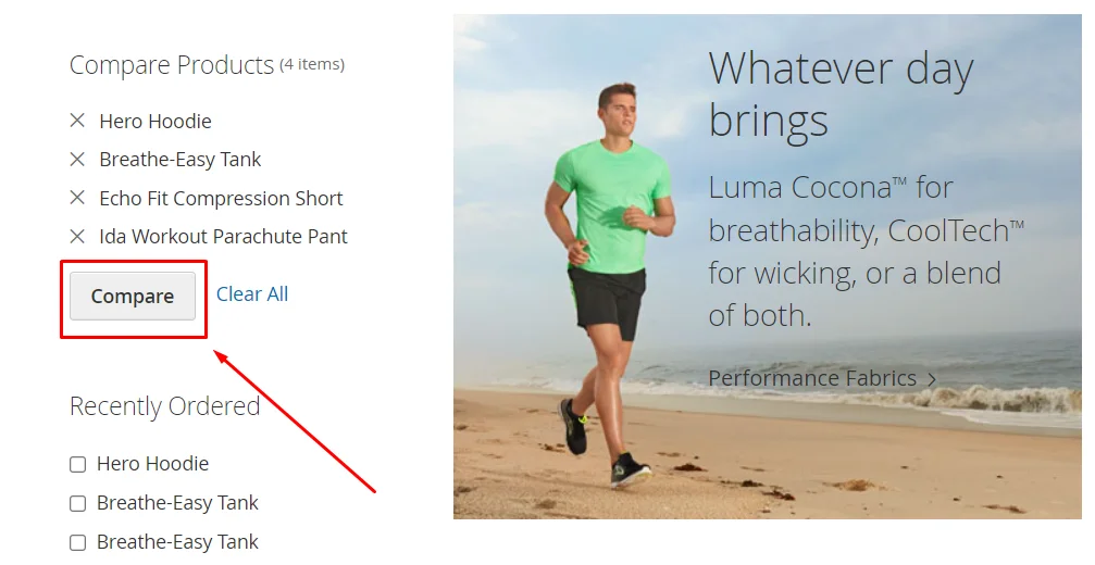 compare-button-on-the-left-menu