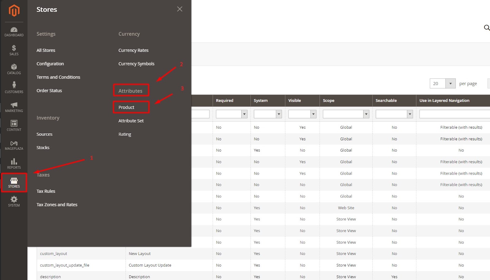 adjust-storefront-properties-settings