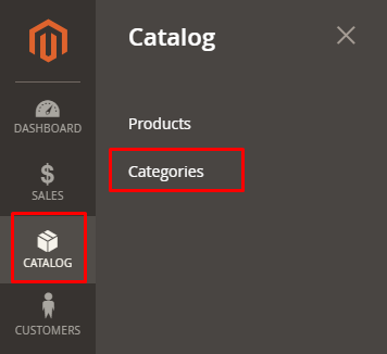 Create a category in Magento backend