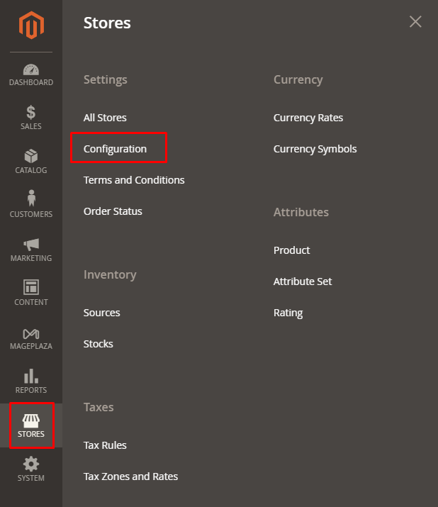 Setup top navigation depth