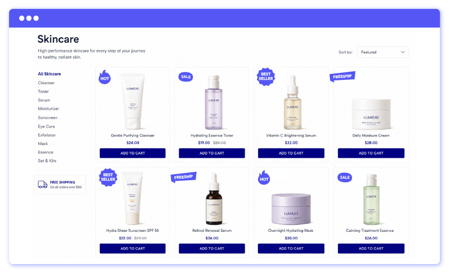 Brand custom labels