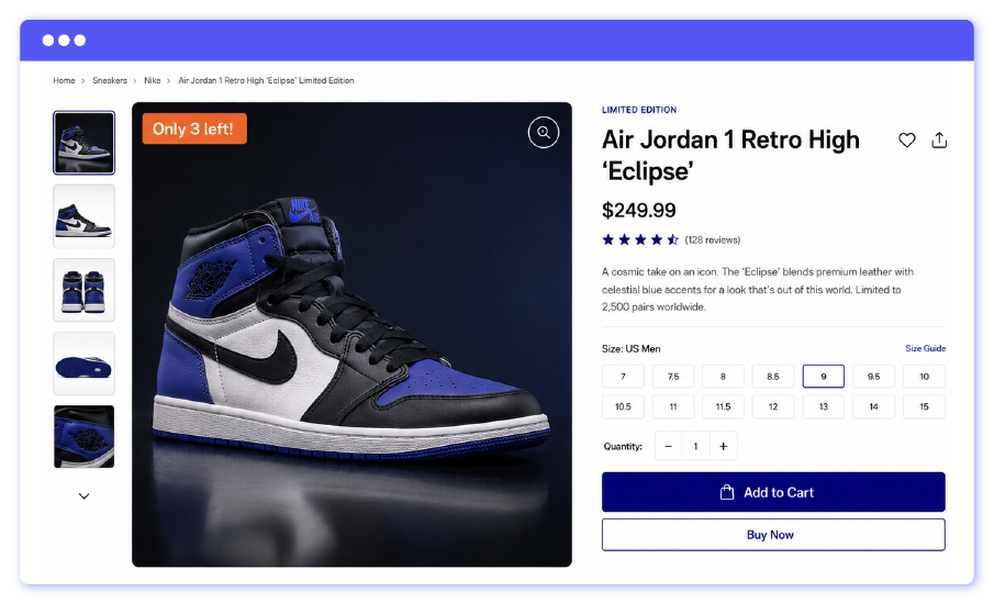 Low Stock Urgency Labels