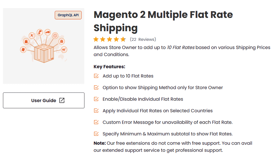 Meetanshi Multiple Flat Rate Shipping