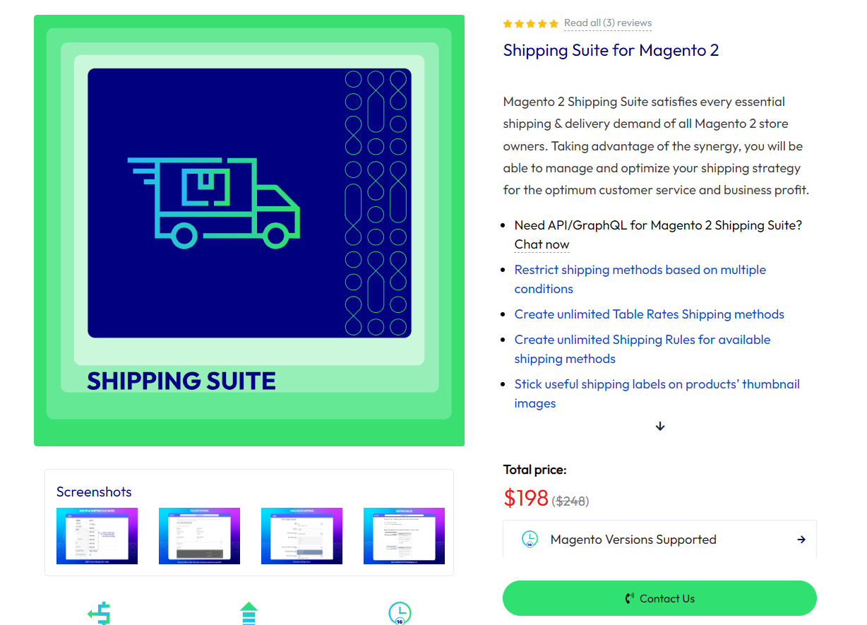 Magento 2 Shipping Suite from Mageplaza