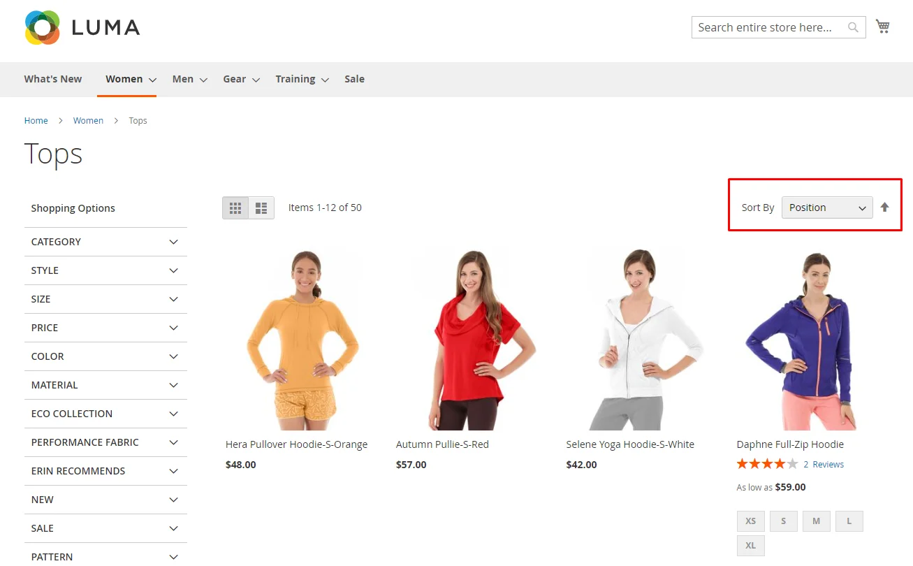 sort-by-position-in-frontend