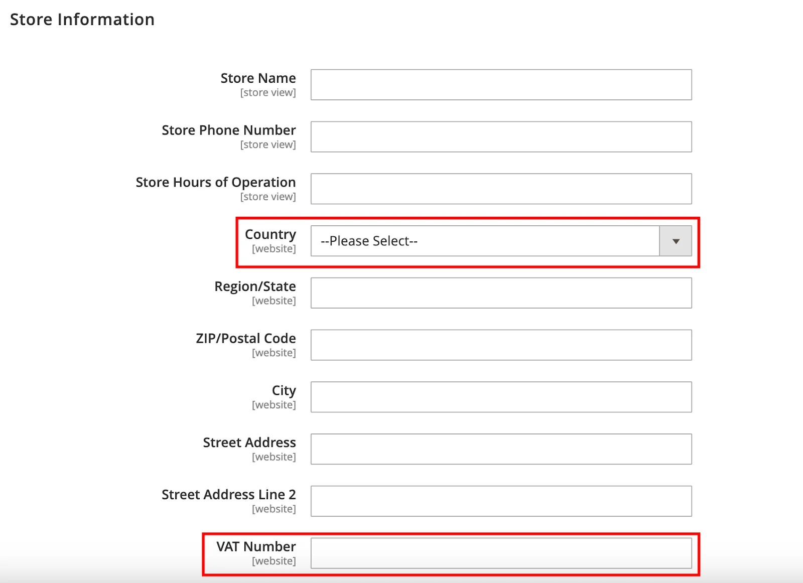 store-information