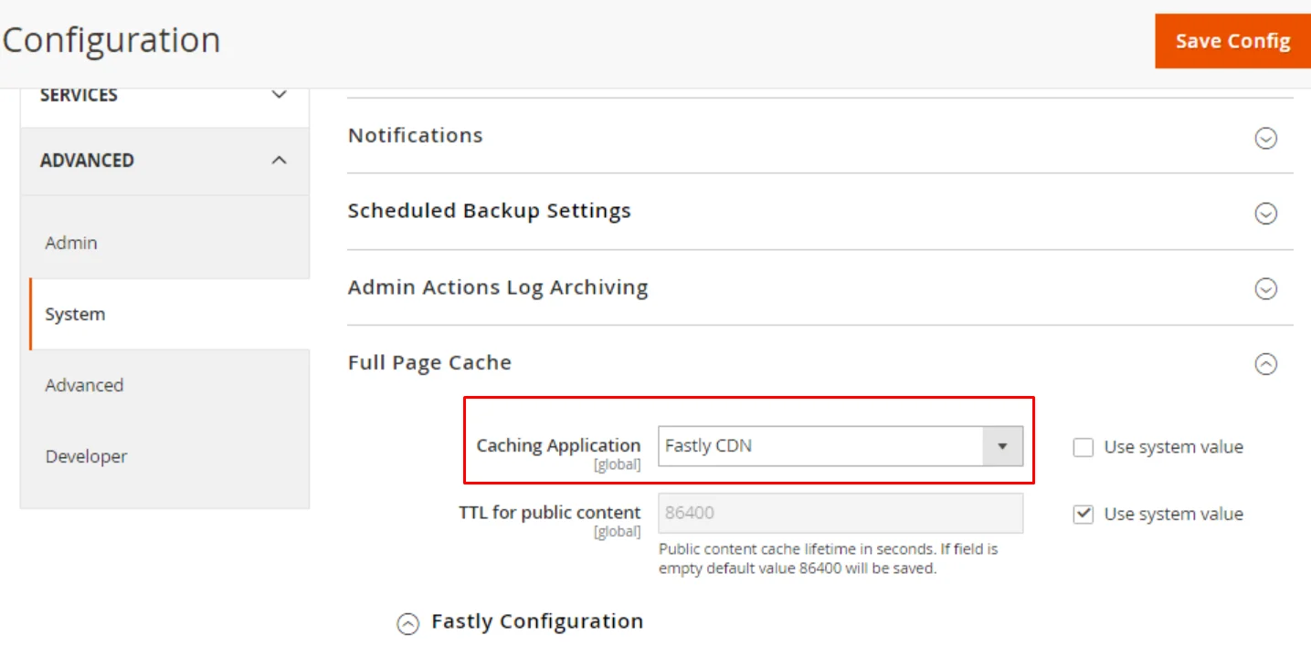 CDN Configuration