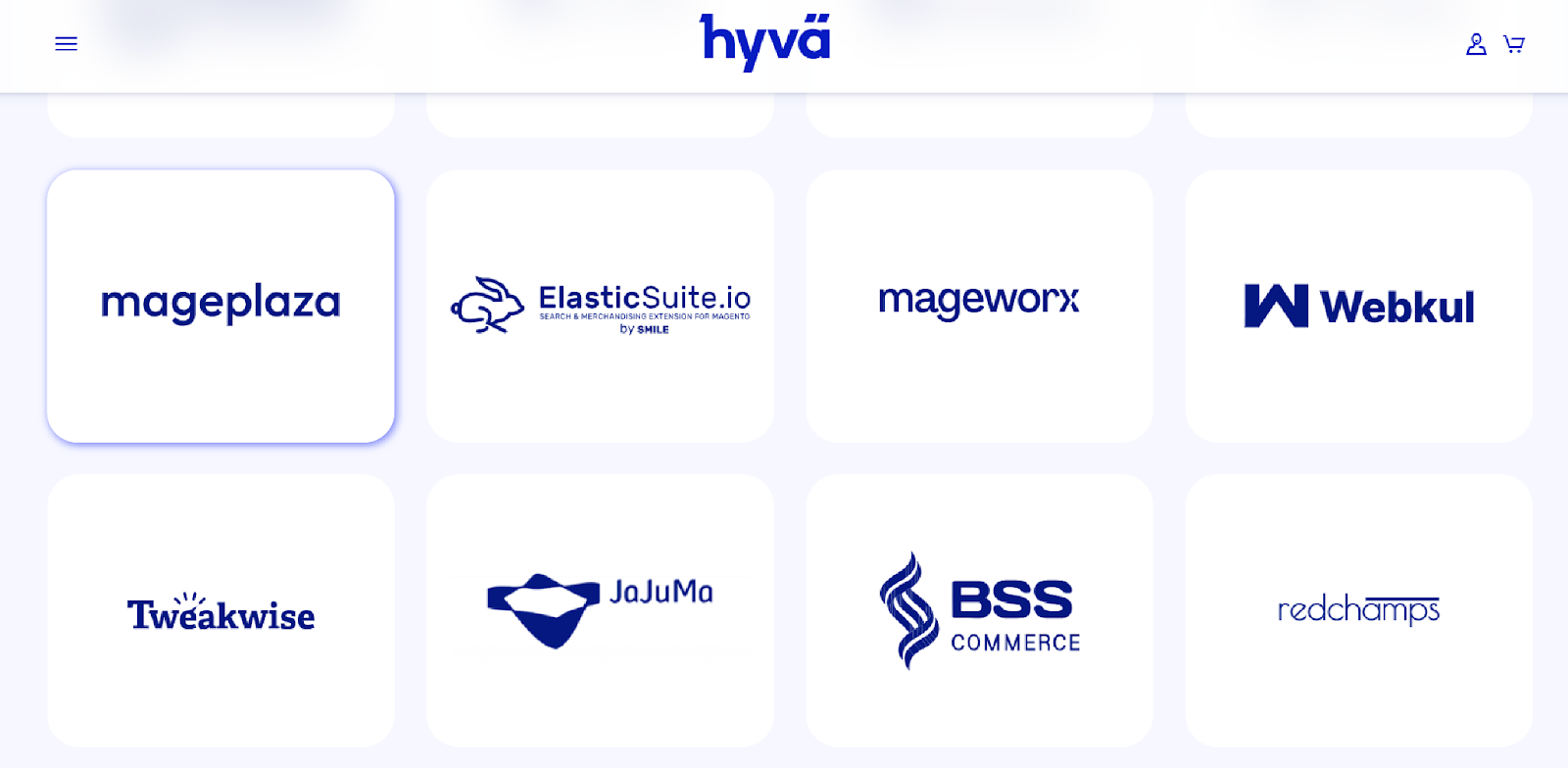 Partnership announcement between Mageplaza and Hyva