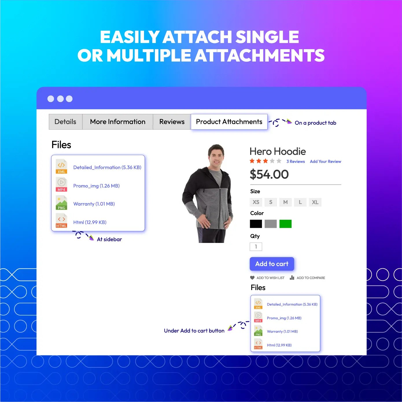 Mageplaza Product Attachments Extension for Magento 2