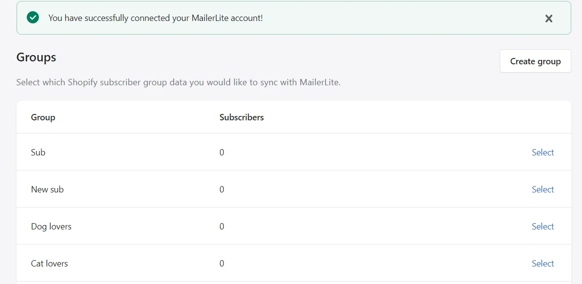 connect-mailerlite-account