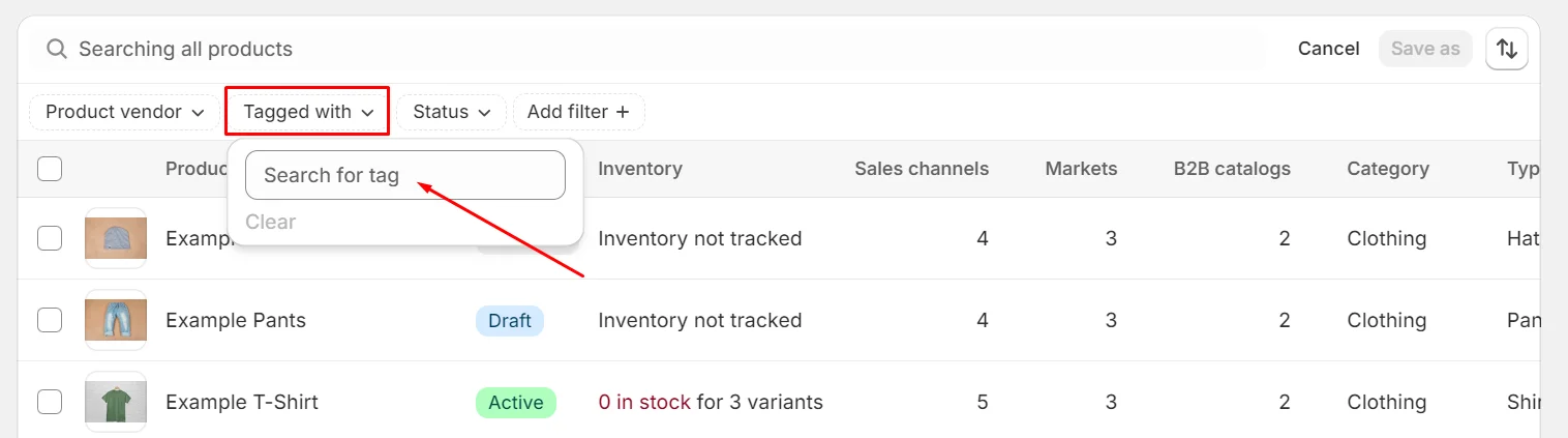 start-searching-for-your-needed-tags