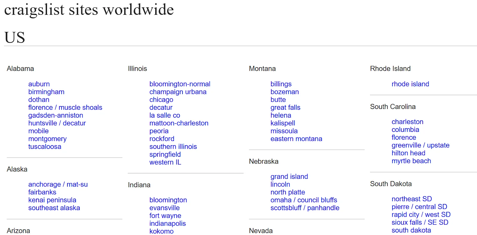 Choose the city where you live