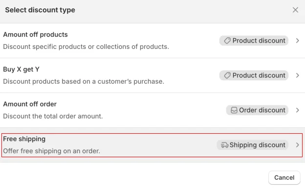 choose-free-shipping