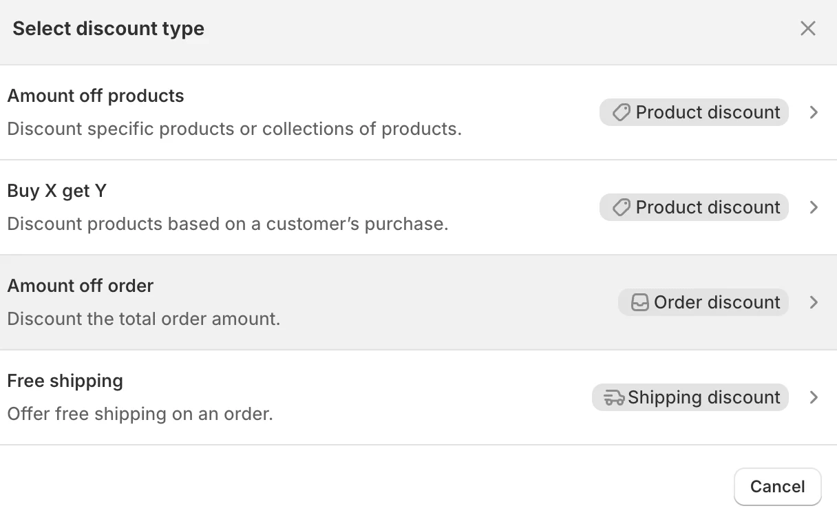 select-discount-type