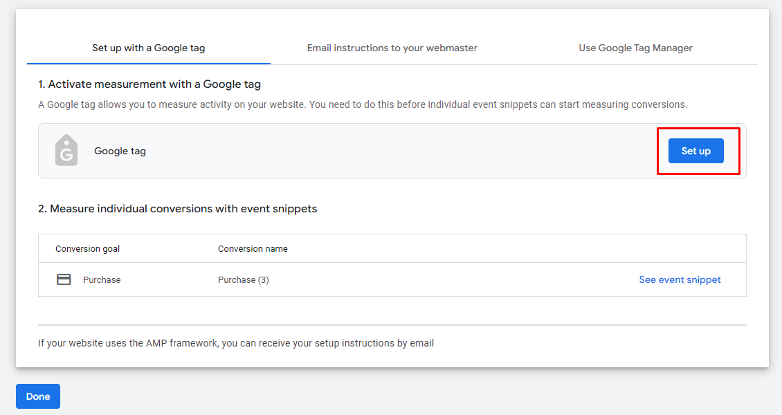 Add Google Tag to Shopify