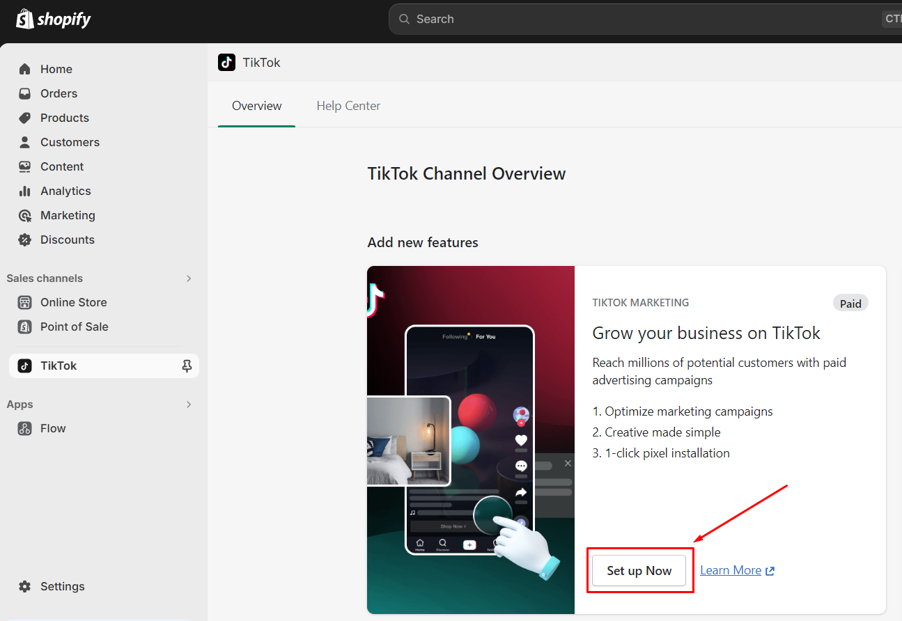 Set up your business account on TikTok