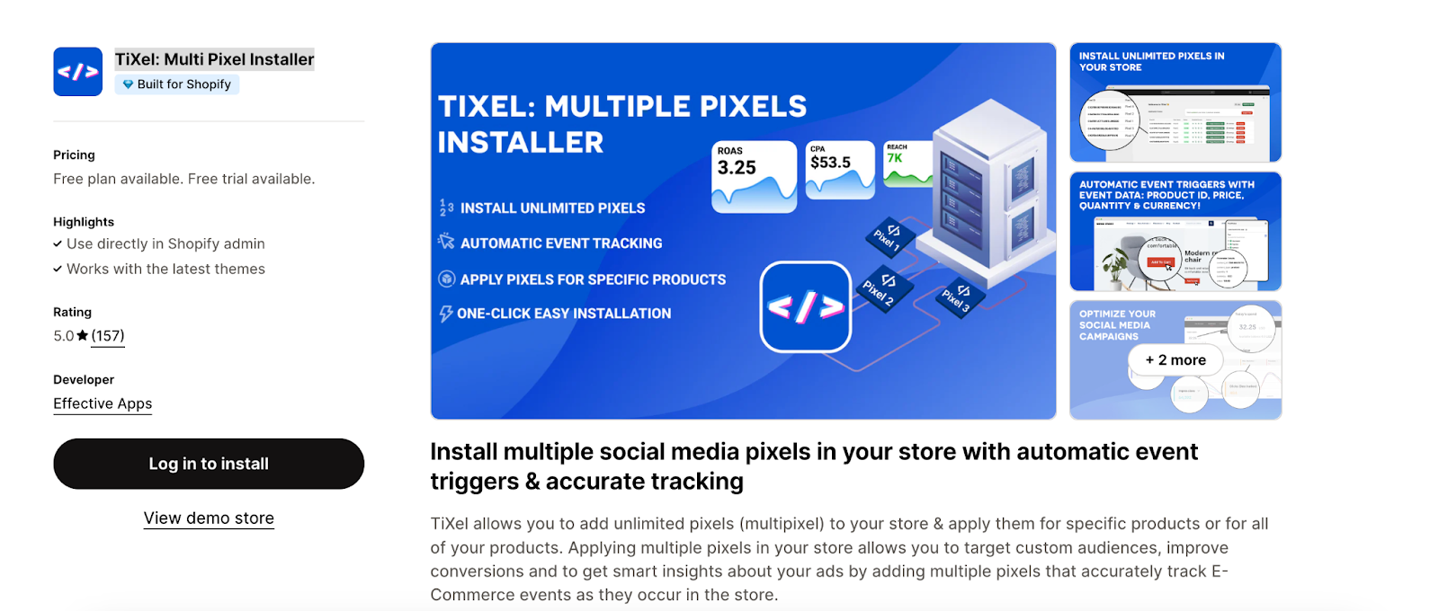 TiXel: Multi Pixel Installer