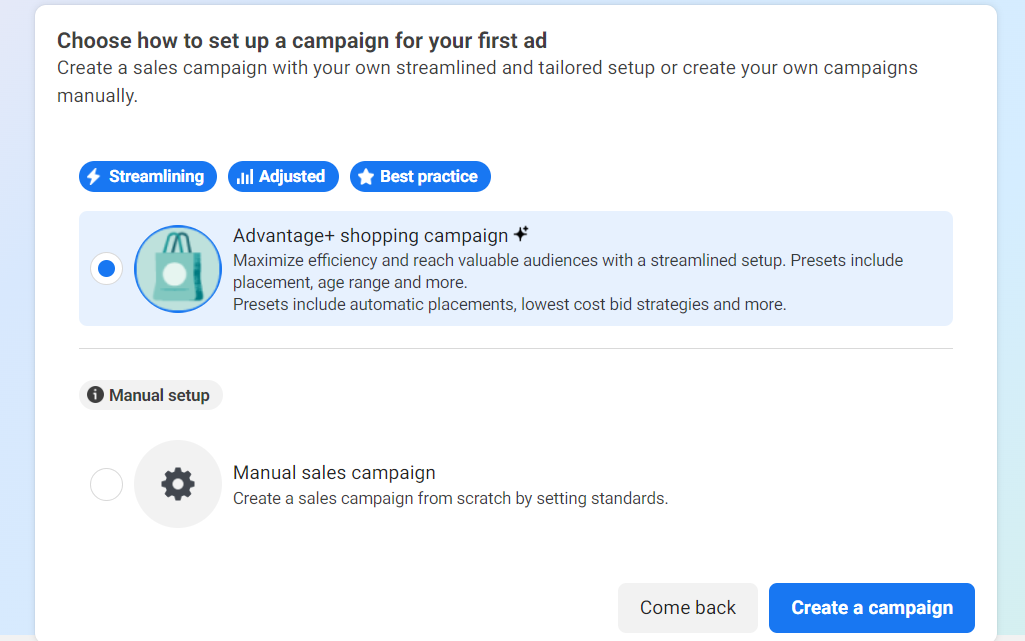 Step to Set Up Instagram Shopify Ads