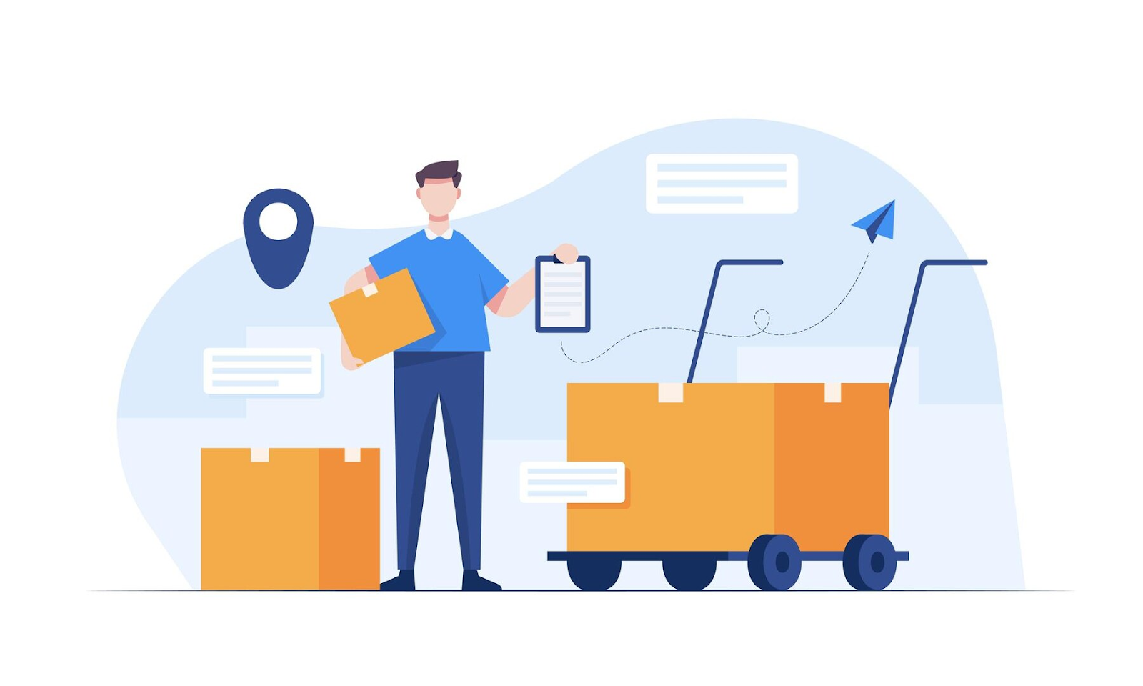 Orders and shipping management apps