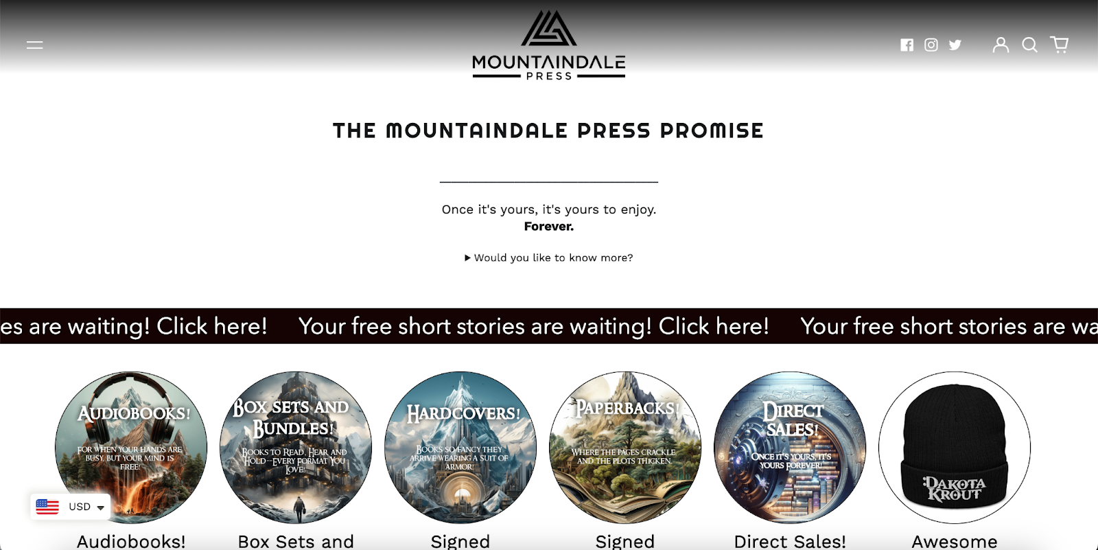 Mountaindale Press latest releases