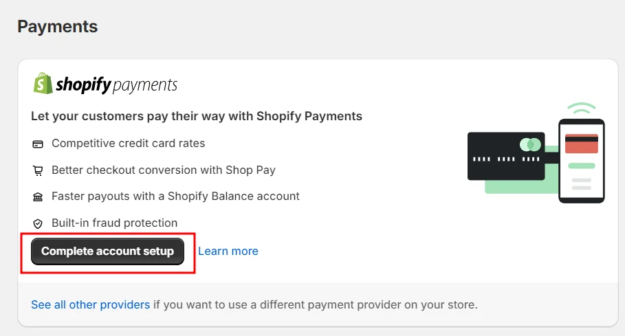 select-shopify-payments