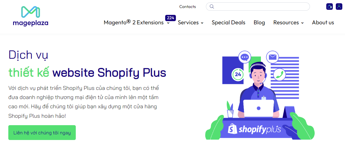 Trải nghiệm Shopify Plus với sự hỗ trợ từ Mageplaza