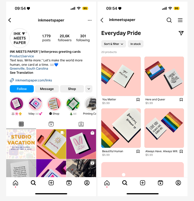 Instagram shop is user-friendly for individuals familiar with the social media platform