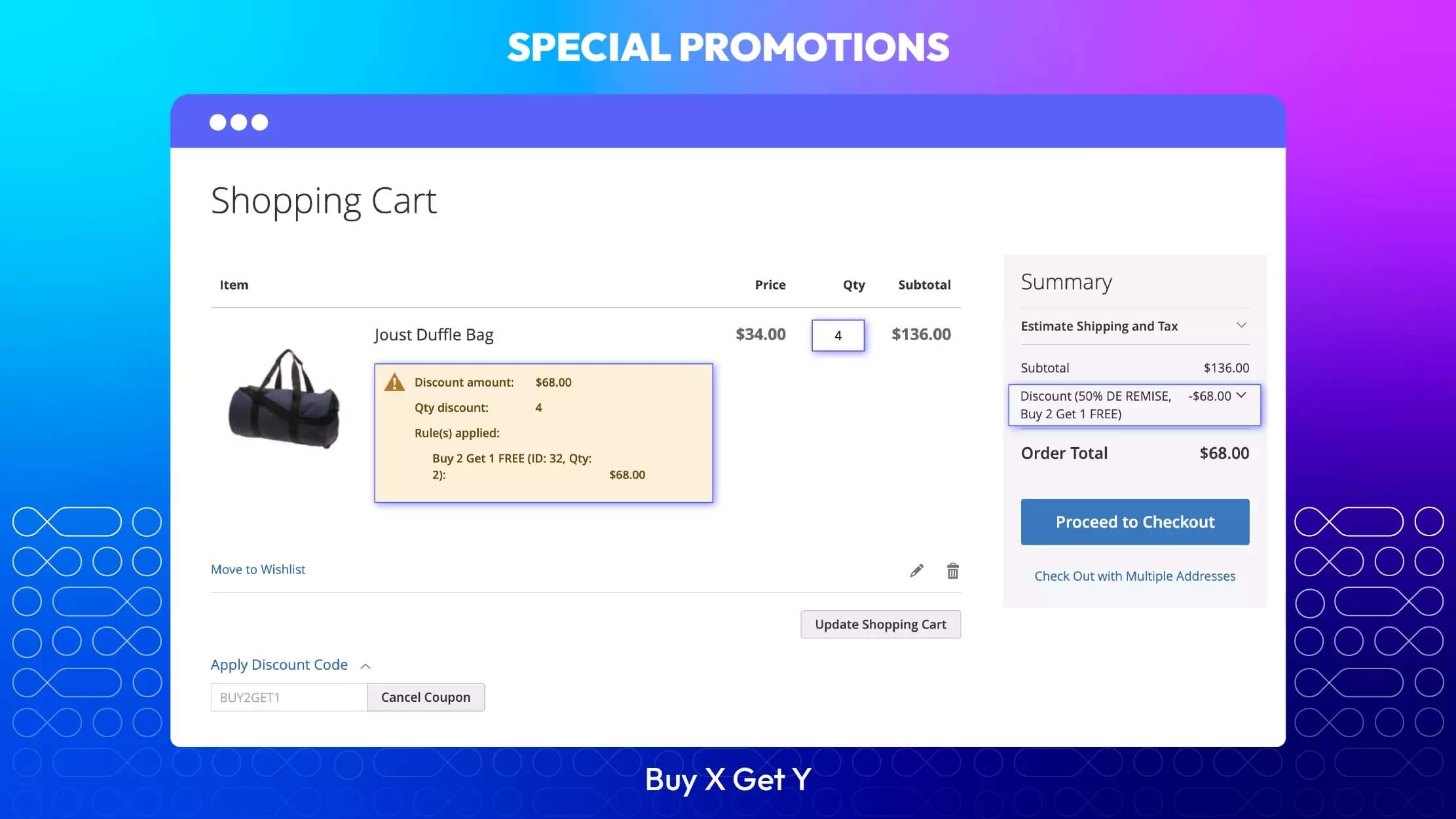 Special Promotions for Magento 2 extension