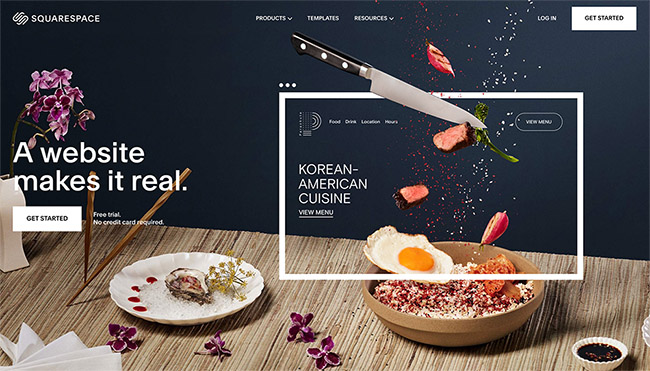 SquareSpace platform