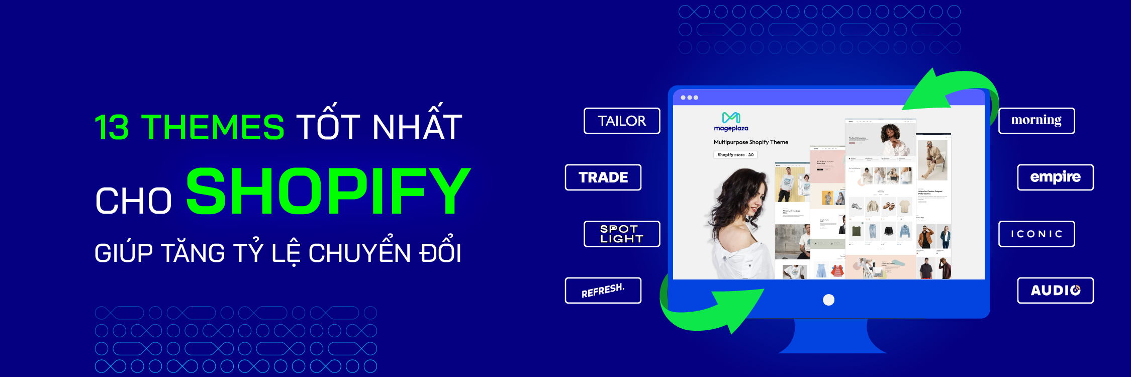 13 Themes Tốt Nhất Cho Shopify Giúp Tăng Tỷ Lệ Chuyển Đổi - Mageplaza
