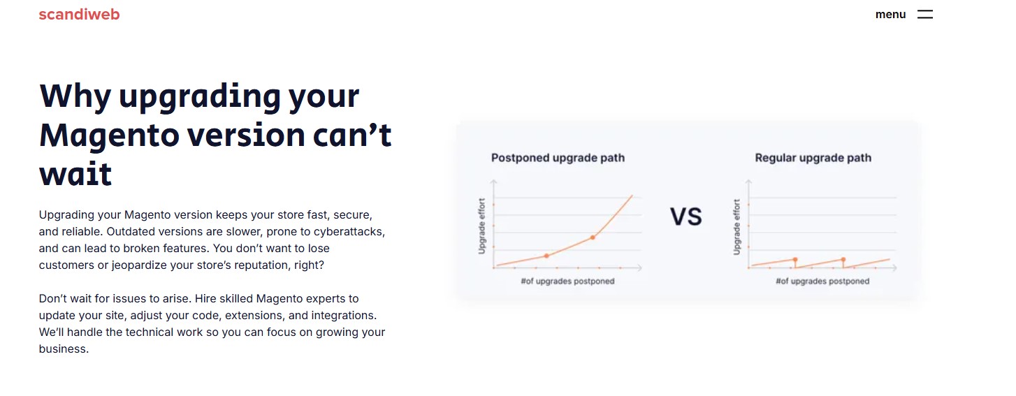 Scandiweb Magento Upgrade Service