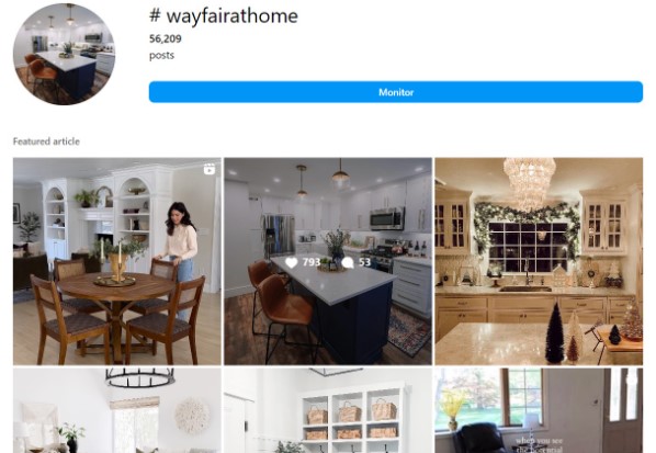 Wayfair is an American online retailer of home goods