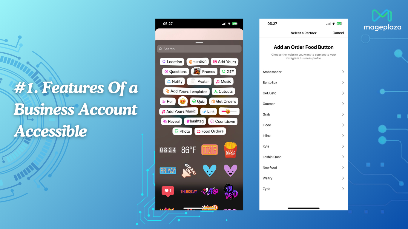 Features Of a Business Account Accessible