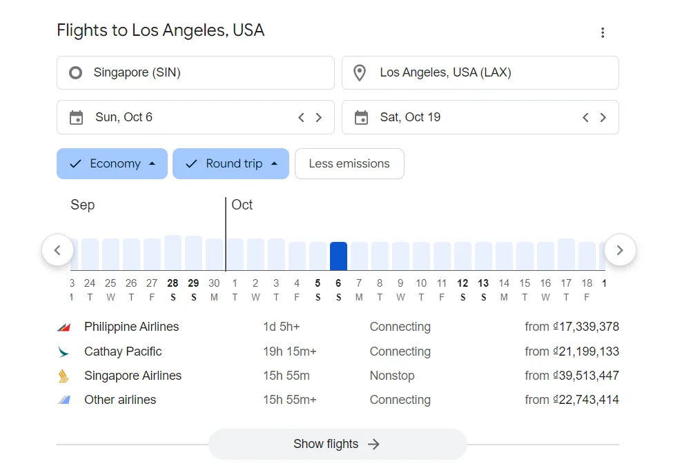 google-flights