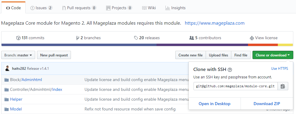 Download Mageplaza Core