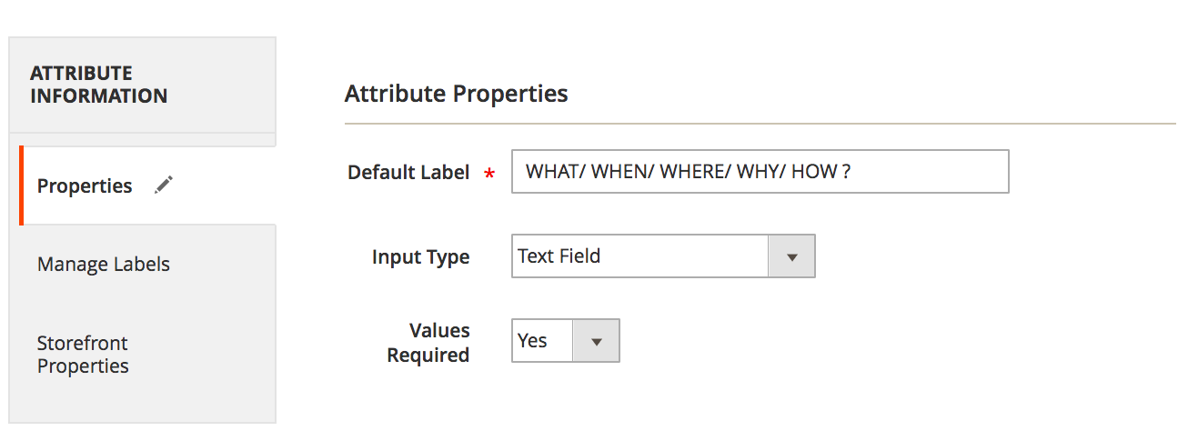 Magento 2 Customer Attributes