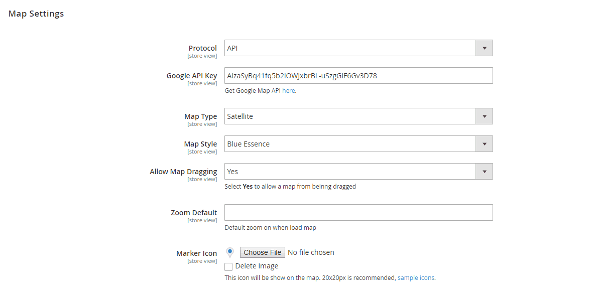 Magento 2 Google Maps extension