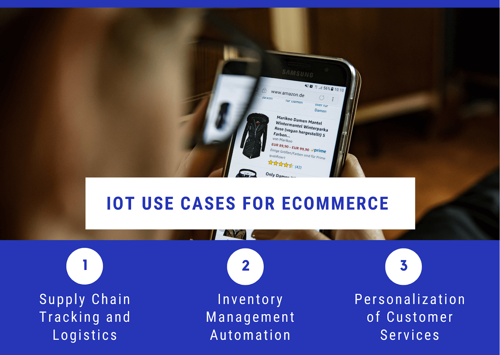 how IoT transforms eCommerce businesses for the better