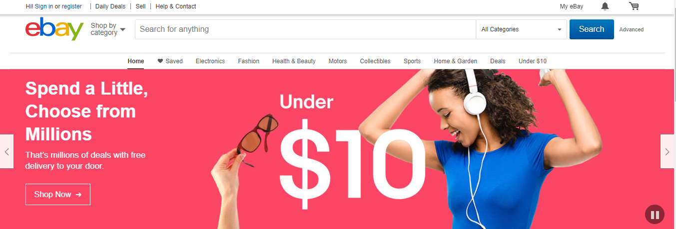 Ebay Ecommerce Marketplaces Online