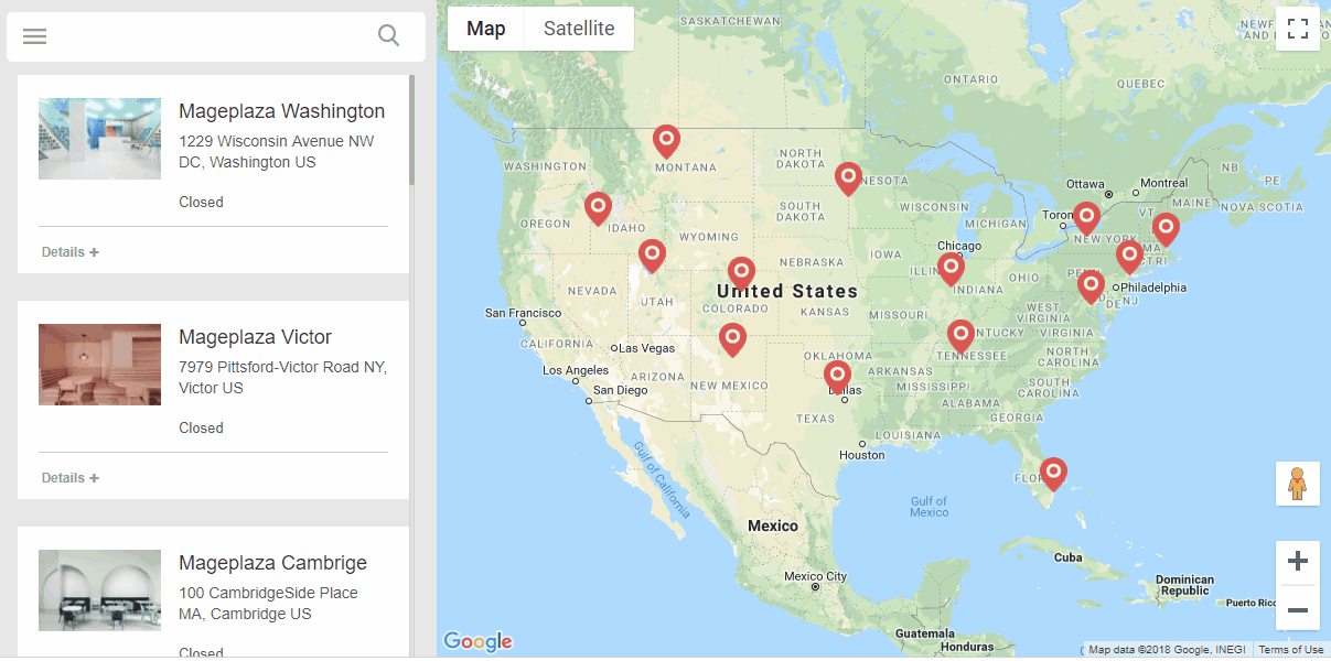 Best features of Magento 2 Store Locator extension