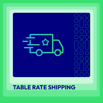 table rate shipping