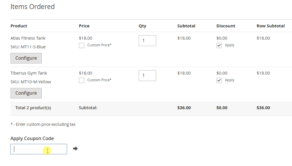 Magento 2 Multiple coupons