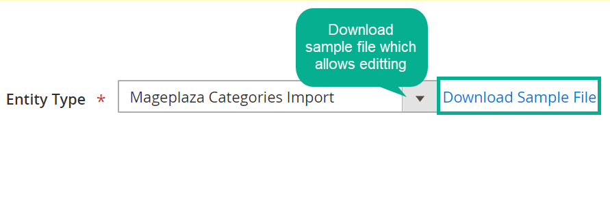 Import Export Categories