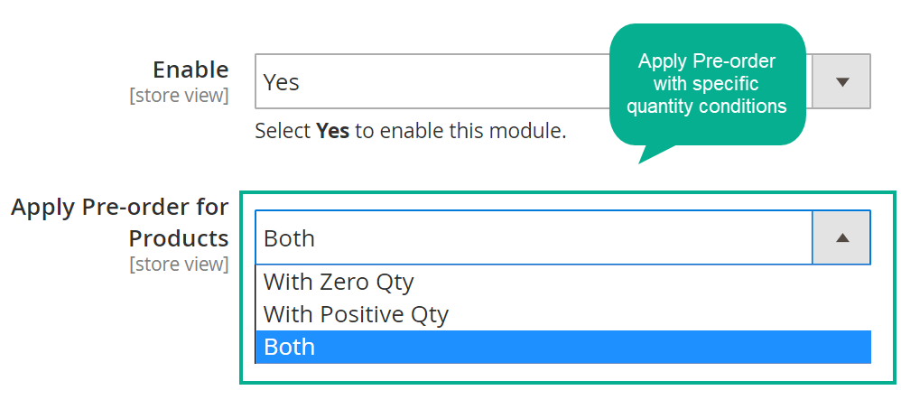 Magento 2 Pre order based on specific conditions
